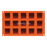 Moule Silicone  Mauresque Carre Arabesque SF379 Silikomart